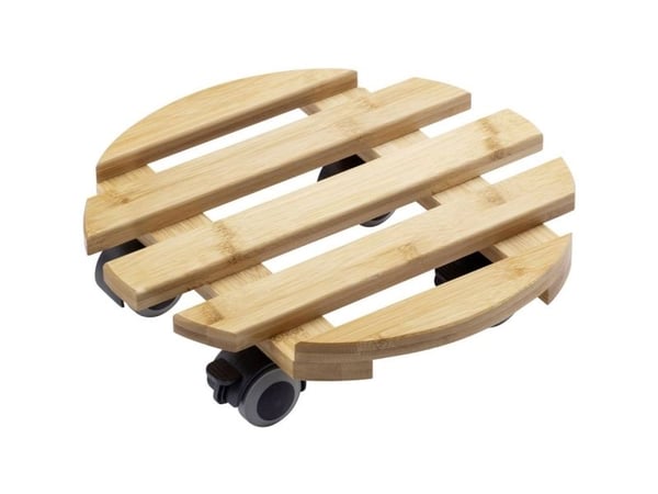Metafranc WU0825330 plantehjul i bambus bæreevne (maks.): 60 kg, 74 mm, antall hjul 4