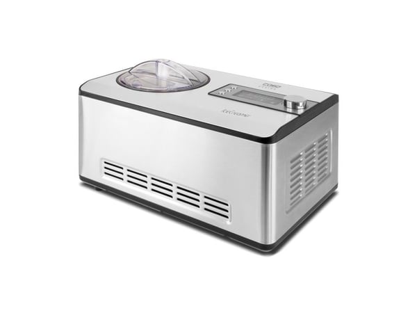 Caso IceCreamer, Kompressor-iskremmaskin, 2 l, 60 min, 1 boller, LED, Plast, Rustfritt stål