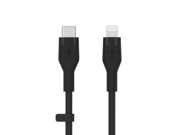 Belkin BoostCharge - Lightning-kabel - USB-C hann til Lightning hann - 3 m - svart