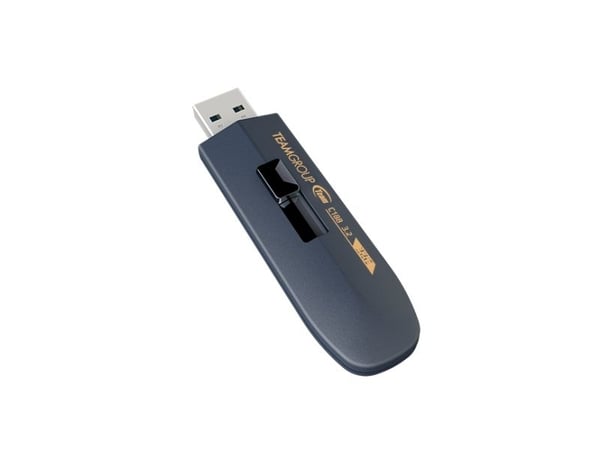 Team Group C188, 256 GB, USB A-tyyppi, 3.2 Gen 1 (3.1 Gen 1), 130 MB/s, Liuku, Musta