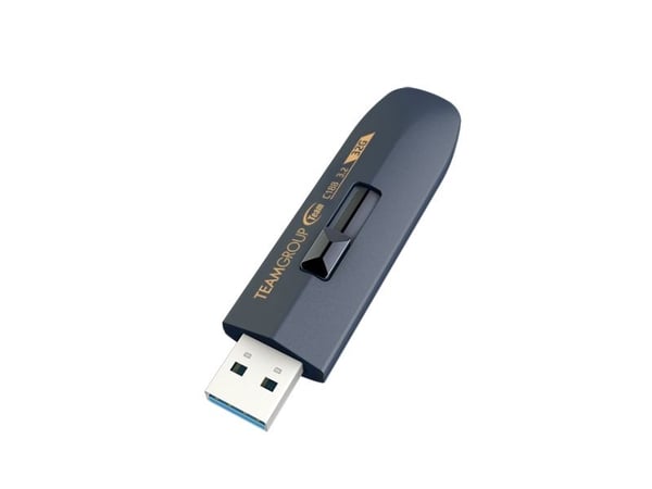 Team Group C188, 256 GB, USB A-tyyppi, 3.2 Gen 1 (3.1 Gen 1), 130 MB/s, Liuku, Musta