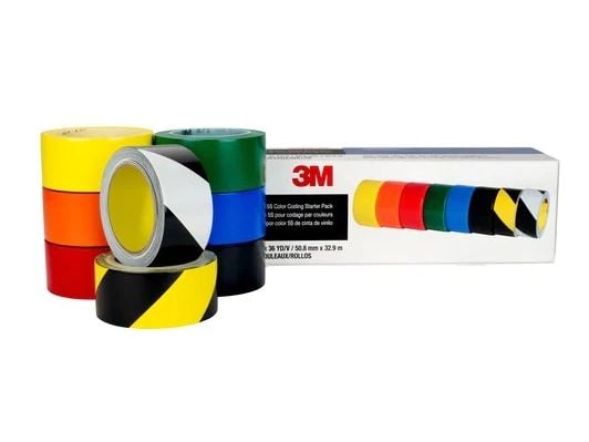 3M 471DEMO5S, Vinyyli, Kestää hankausta, Kosteudenkestävä, Liuottimenkestäviä, 4 °C, 77 °C, 33 m, 0,1 mm