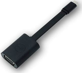 Dell - Videoadapteri - USB-C (han) til HD-15 (VGA) (hun) - lajittelu - Alienware 17 R3; Latitude 5175 2-in-1, 7275, 7370; Venue 8; XPS 12 9250, 13 ...