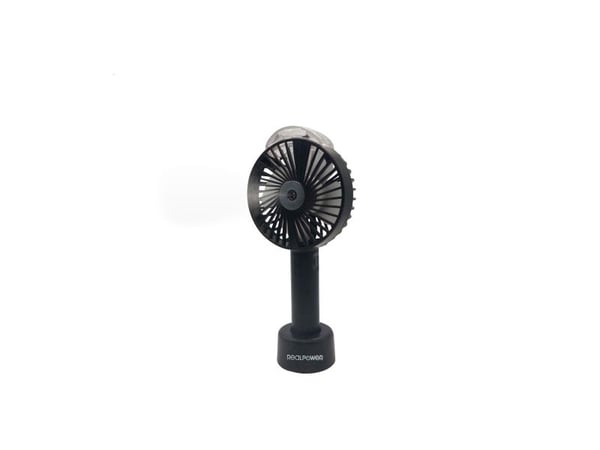 RealPower Mobile Fan Spray, Vifte, Grå, 1 stykker, 112 mm, 62 mm, 243 mm