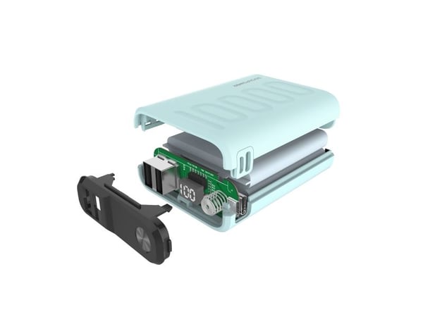 RealPower B-10000PD+ Nutopia, 10000 mAh, Blå