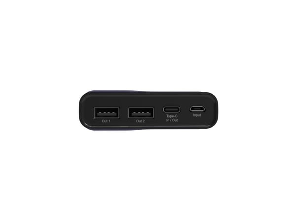 RealPower PB-15000C Navy Blue, 15000 mAh, Svart, Blå