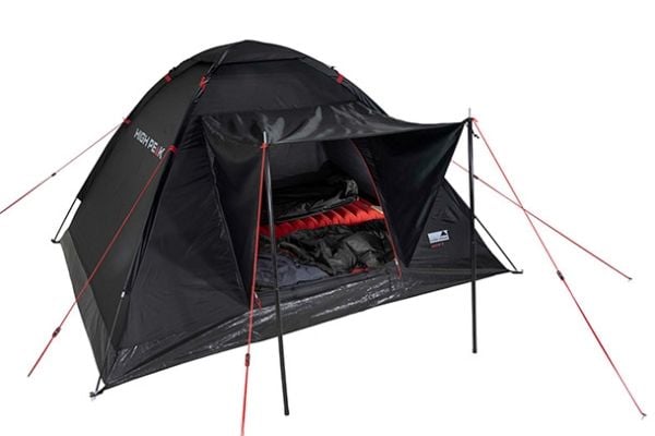 High Peak Beaver 3, Camping, Hard ramme, Pyramide Telt, 3 person(er), Bakkdekke, 2,6 kg