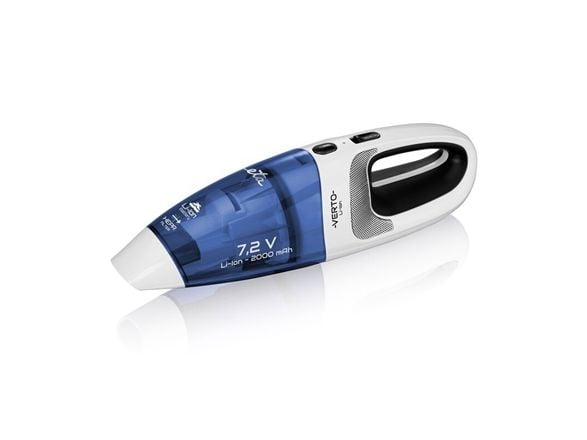ETA Verto Li-ion 1442 90000 - Støvsuger - håndholdt - uten pose - uten kabel - hvit/blå inkludert lader