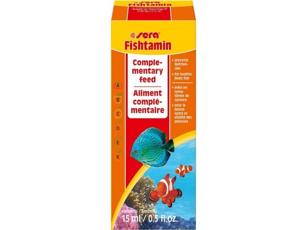 Sera SE.FISHTAMIN vitaminer 15 ml 2710 - 4081