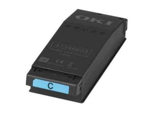 OKI - Cyan - original - tonerpatron - for OKI C650DN, C650dn - 2AC; C600 Series C650DN