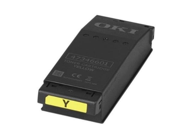 OKI - Gul - original - tonerpatron - for OKI C650DN, C650dn - 2AC; C600 Series C650DN