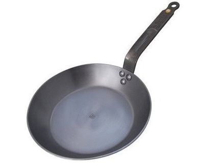 de Buyer MINERAL B - Stekepanne - 24 diameter x 3.5 cm - 1.27 L - rund