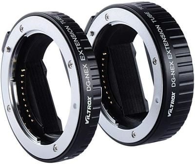 VILTROX DG-NEX, Sony, A7/A7R/A7S/A7 II, 2 kpl, Musta, Hopea, 6,15 cm, CE, EMC, FCC, RoHS VILTROX DG-NEX, Sony, A7/A7R/A7S/A7 II, 2 kpl, Musta, Hopea, 6,15 cm, CE, EMC, FCC, RoHS