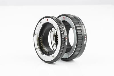 VILTROX DG-FU, Fujifilm, Fujifilm FX X-E1 X-E2 X-Pro1, X-A1 X-M1, 1 stykker, Sort, Sølv, 85 mm, 60 mm