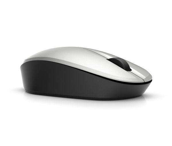 HP :n kahden toimintatilan hiiri, Molempikätinen, Optinen, RF Wireless + Bluetooth, Musta, Hopea