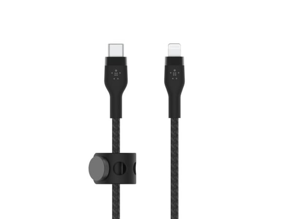 Belkin BoostCharge - Lightning-kabel - USB-C hann til Lightning hann - 1 m - svart
