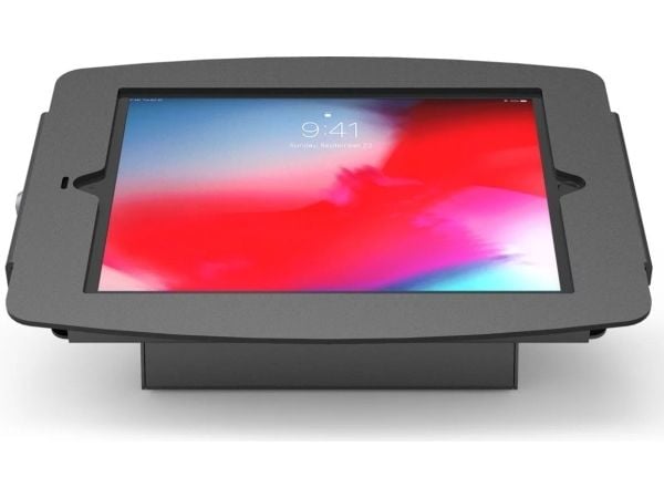 Compulocks iPad Mini 8,3" Space Enclosure Wall Mount - Kabinett - for nettbrett - låsbart - høyglanset aluminium - svart - på plate, veggmonterbar ...