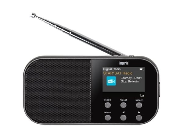Imperial DABMAN 15, Bærbar, Analog og digital, DAB+, UKW, 174 - 240 MHz, 2 W, 8 O