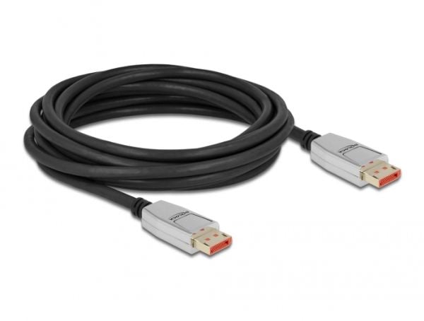 Delock - DisplayPort-kabel - DisplayPort (M) til DisplayPort (M) - DisplayPort 1.4 - 5.0m - støtter 8K UHD (7680 x 4320) - svart (87043)