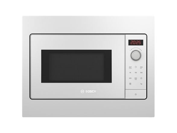 Bosch Serie | 2 BFL523MW3 - Mikrobølgeovn - innebygd - 20 liter - 800 W - hvit