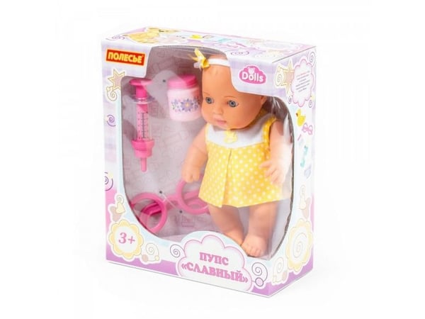Wader Baby Doll 24 cm med em