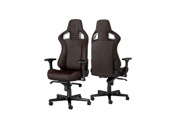 noblechairs Epic, PC-gamingstol, 180 kg, Polstret Sete, Polstret Rygg, Svart, Aluminium