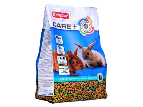Beaphar CARE + 1,5 kg fôr til kanin junior
