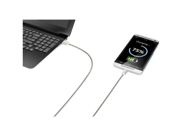 Renkforce RF-4888674, 0,5 m, USB A, USB C, USB 2.0, 480 Mbit/s, Hopea