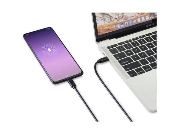 Renkforce RF-4716840, 1 m, USB A, USB C, USB 2.0, 0,48 Gbit/s, Sort