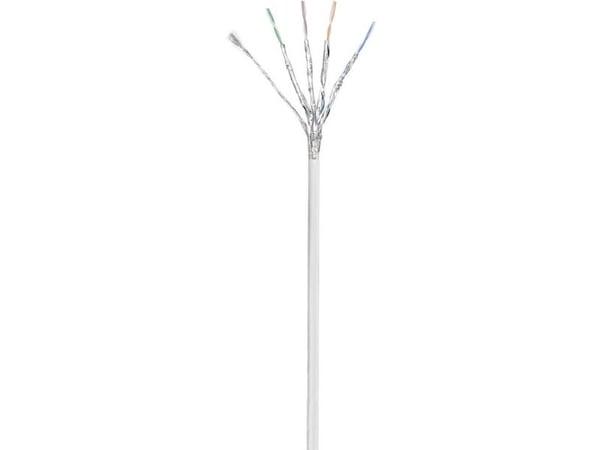 Renkforce RF-4737368, 1 m, Cat6a, S/FTP (S-STP), RJ-45, RJ-45, Hvit