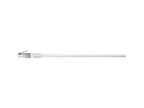 Renkforce RF-4737368, 1 m, Cat6a, S/FTP (S-STP), RJ-45, RJ-45, Hvit