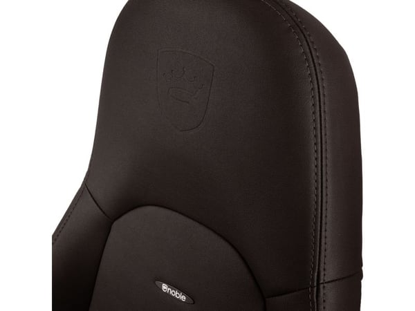 noblechairs Icon, PC-gamingstol, 180 kg, Polstret Sete, Polstret Rygg, Svart, Aluminium