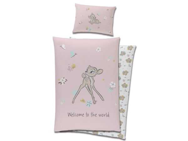 Disney Bambi Junior Sengetøj 100x135 cm - 100 procent bomuld