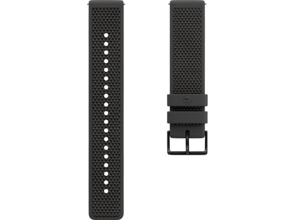 Polar 91085645, Urrem, Tekstil, Fluorelastomer, Rustfritt stål, Grå, 20 mm