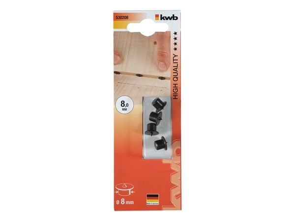 kwb 530208, rund, 8 mm, 4 stk