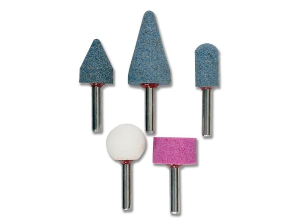 kwb 510000 roterende verktøy slipesett – tilbehør for glass, hard keramikk, metall, plast