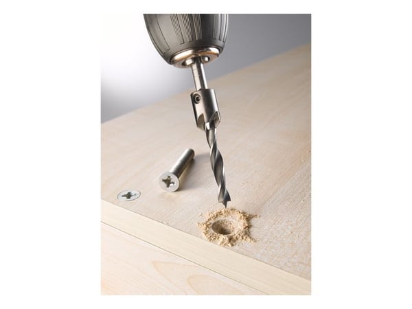 kwb 513050, Drill, Forsenkningsbor, 1,2 cm, 19 mm, Tre, 90°