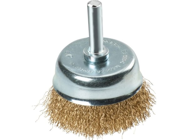 kwb 609113, Kopp stålbørste, 6 mm, 5 cm, 0,2 mm, Metall, Stein, Metall