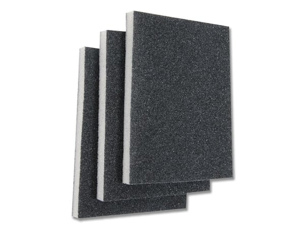 kwb 089020, Slipesvamp, Middels finkornet, Silisiumkarbid, Skum, Etterbehandling, Metall, Tre