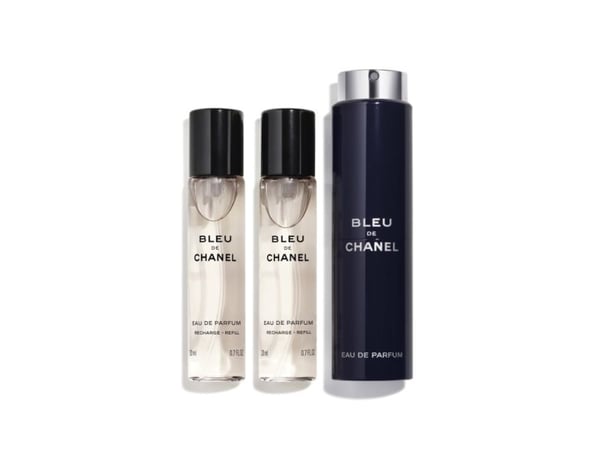 Chanel Bleu De Chanel edp 3x20ml pakkaus + täydennykset