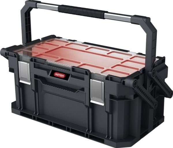 Værktøjskasse connect cantilever 22" Keter