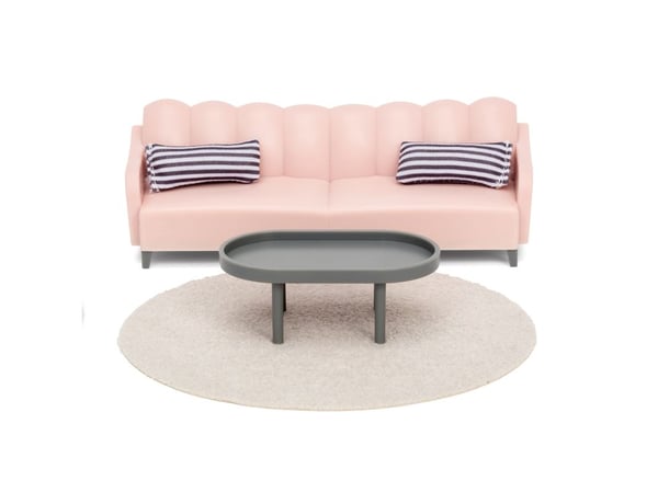 Lundby Basic Vardagsrumsset