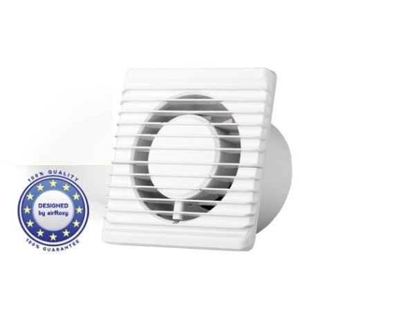 airRoxy vifte med fuktsensor og timer Planet Energy 100HS