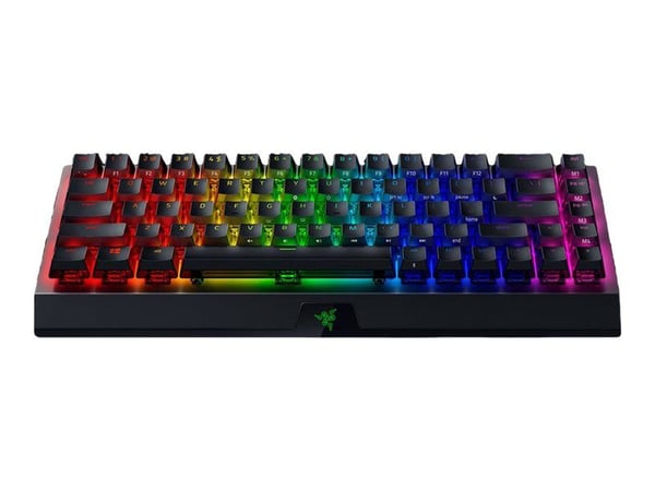 Razer BlackWidow V3 Mini, 65%, USB + RF Wireless + Bluetooth, Mekaaninen, QWERTY, RGB LED, Musta