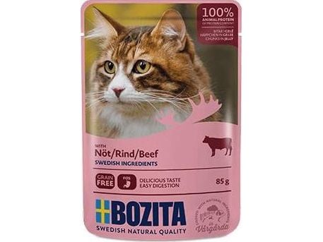 Bozita 7300330036322, Adult (animal), Nötkött, 85 g