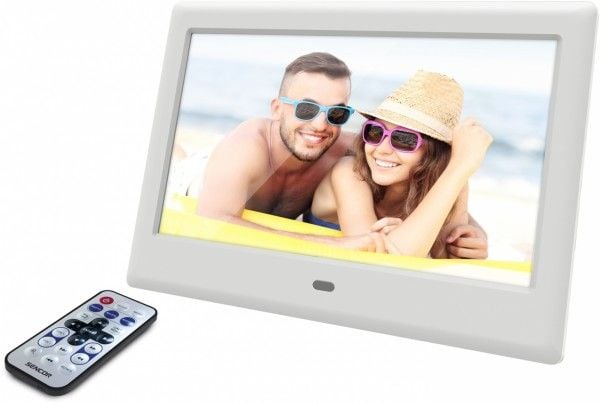 SDF 782WH digital fotoframe filmramme 7 tommer
