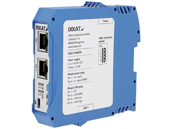 IXXAT 1.01.0261.02106 IXXAT CME/PN Profinet-CANopen, 1 stk