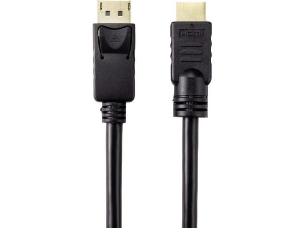 Renkforce RF-4581868, 7,5 m, HDMI Typ A (standard), HDMI Typ A (standard), Svart