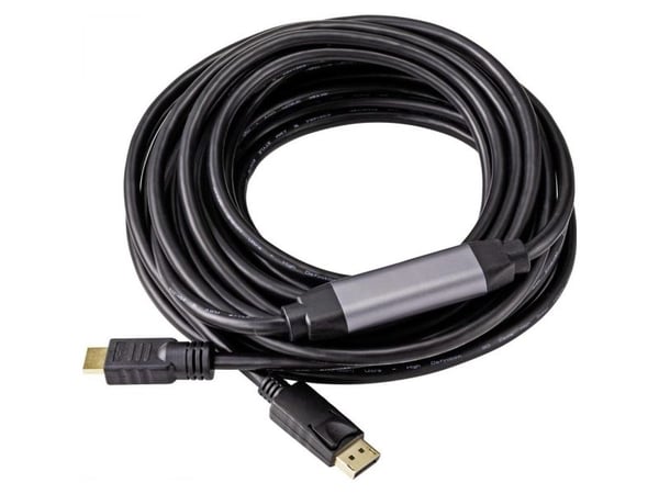 Renkforce RF-4581870, 10 m, HDMI Typ A (standard), HDMI Typ A (standard), Svart