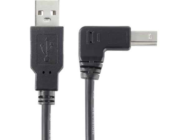 Renkforce RF-4613068, 0,5 m, USB A, USB B, USB 2.0, 480 Mbit/s, Lajittelu